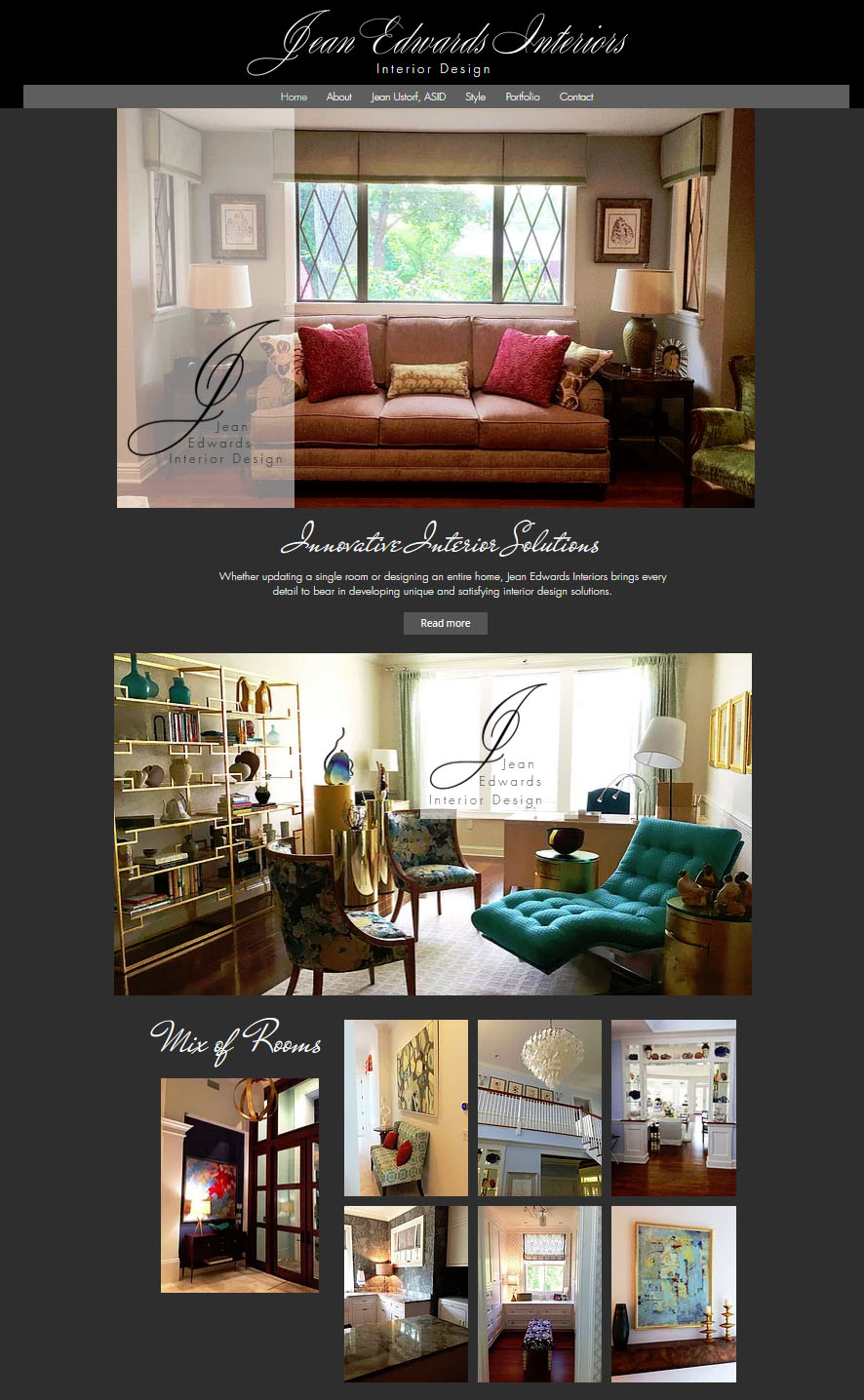 Beautiful Website Makeovers And Face-Lifts By Professional Website Designer Jayne Bierman.